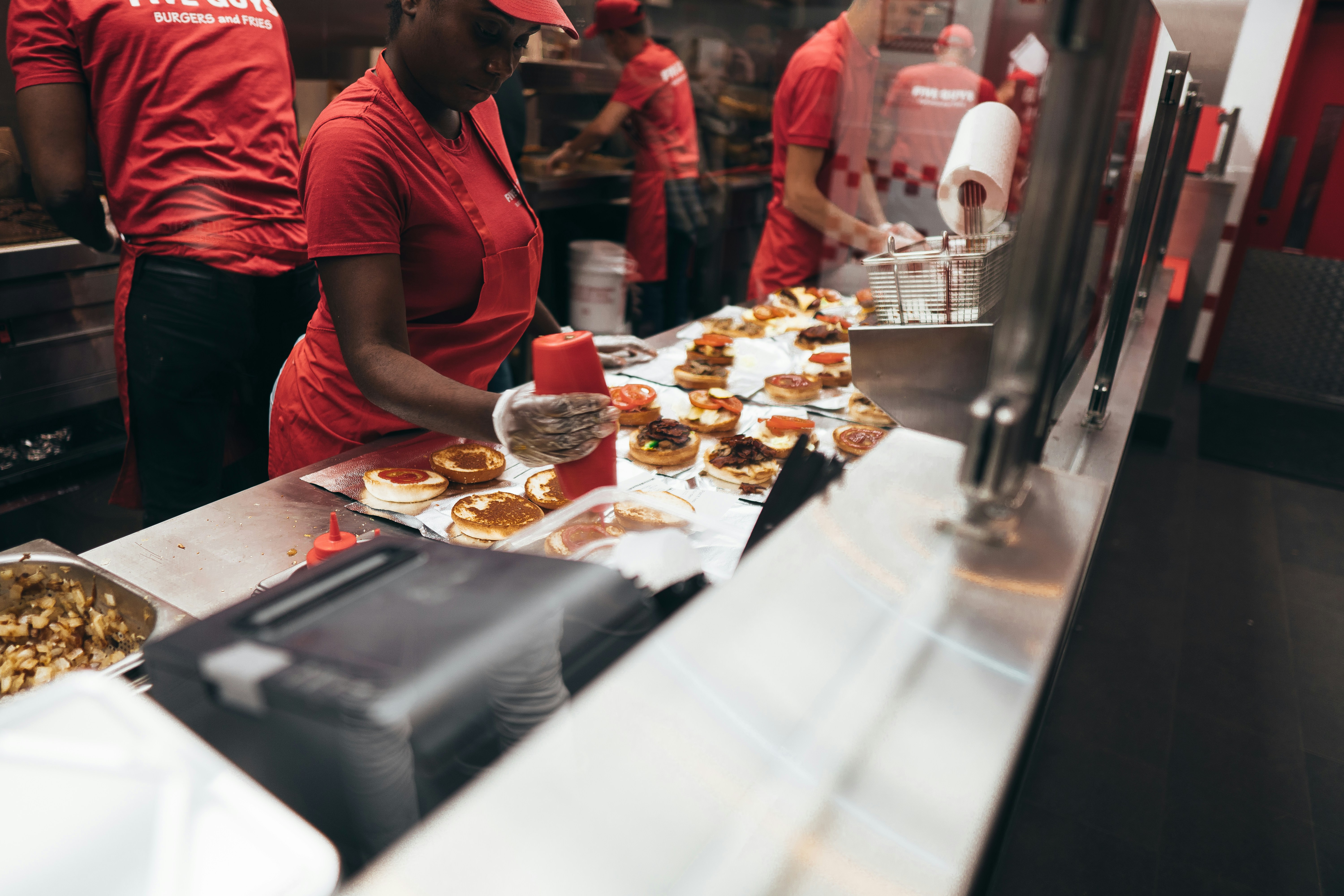 Quick service restaurant make-line efficiency 