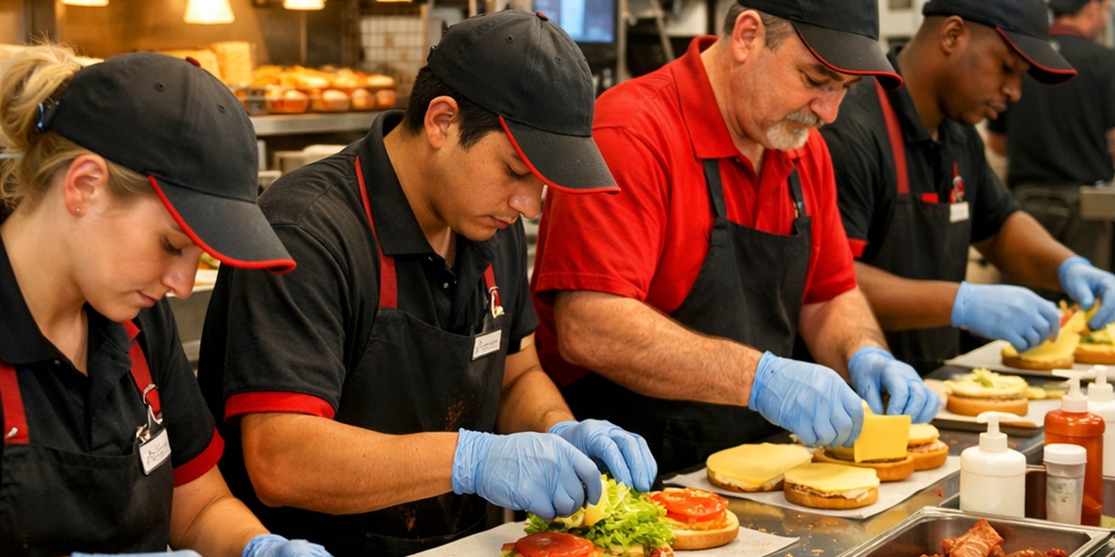 stop catching errors once the order reaches the customer, catch them before they leave the prep line